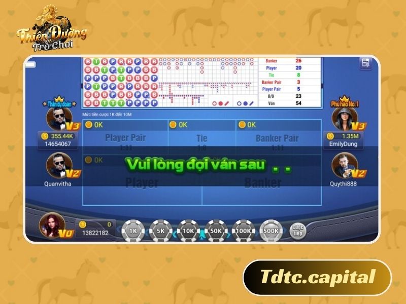 Sự hấp dẫn bậc nhất chỉ có tại game baccarat